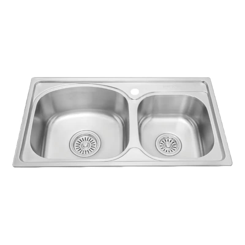 Chậu rửa chén 1 hố Inox 304 74cm Malloca MS6074 chính hãng Malloca