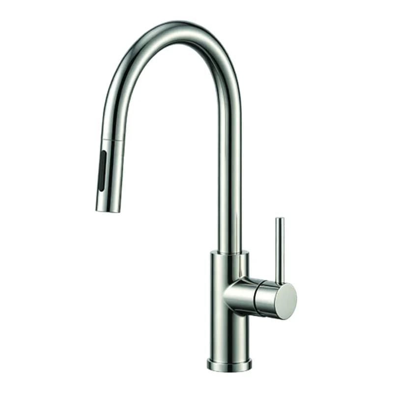 Vòi rửa chén nóng lạnh dây rút Inox 304 Malloca K1726SS chính hãng Malloca