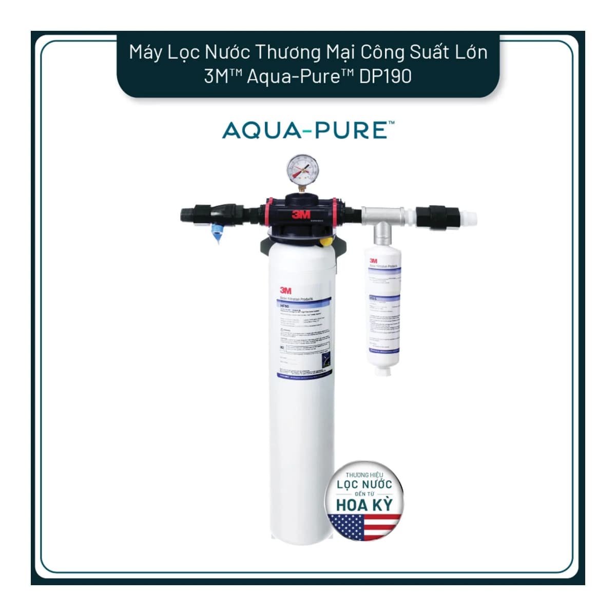 Máy Lọc Nước 3M™ Aqua-Pure™ DP190 Công Suất Lớn Dành Cho Thương Mại chính hãng 3M Aqua-Pure