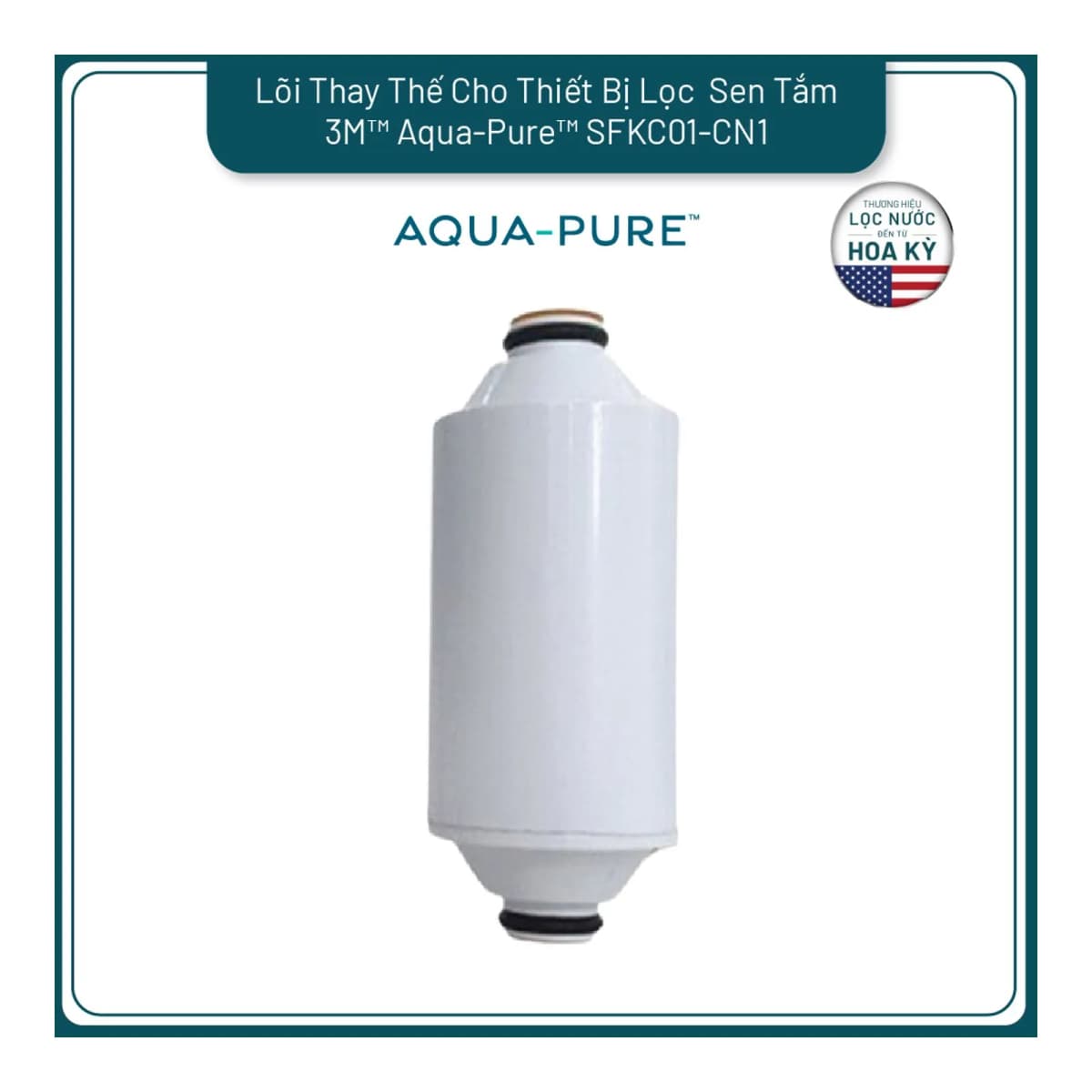 Lõi Lọc Thay Thế Cho Lọc Sen Tắm 3M™ Aqua-Pure™ SFKC01-CN1 chính hãng 3M Aqua-Pure