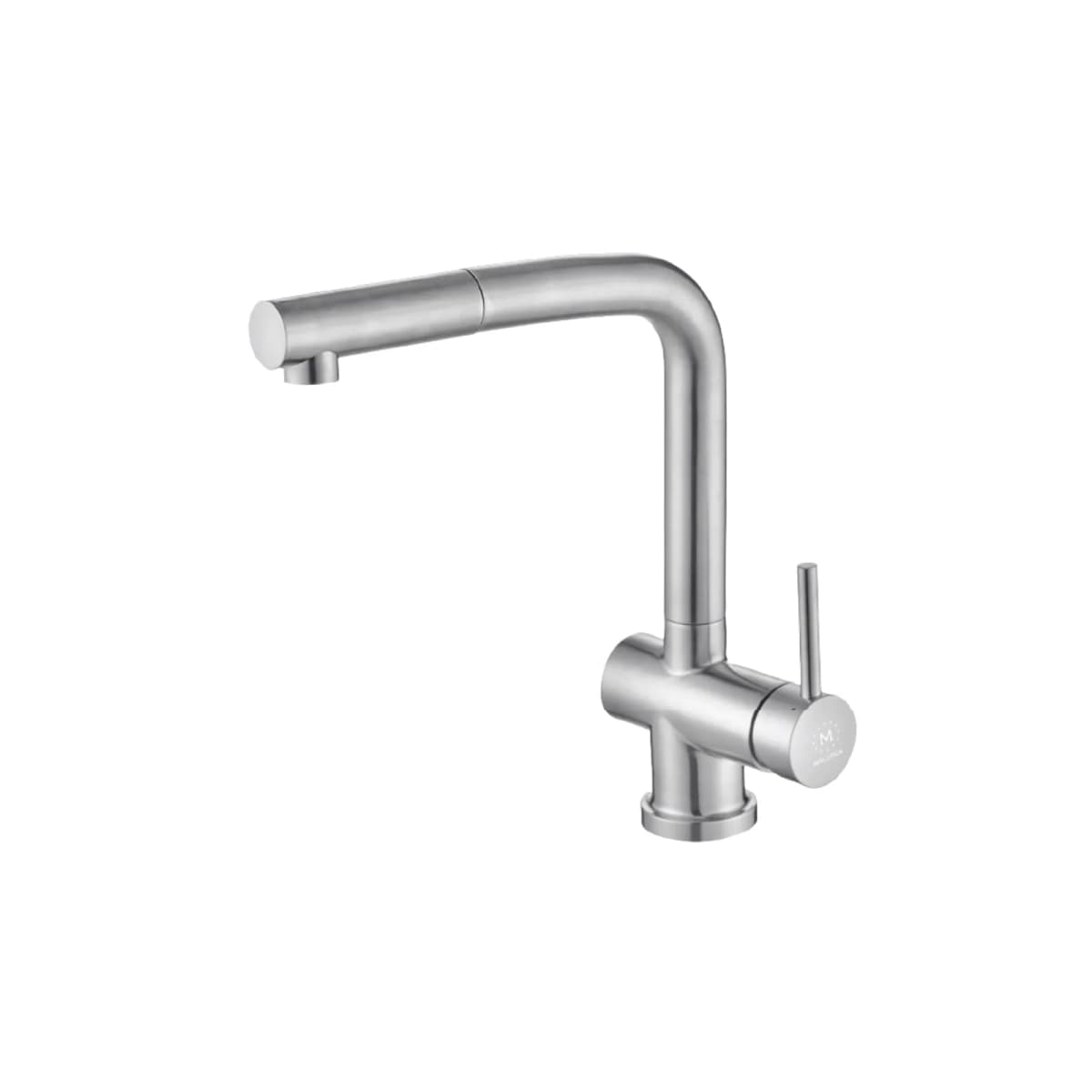 Vòi rửa chén nóng lạnh dây rút Inox 304 chính hãng Malloca