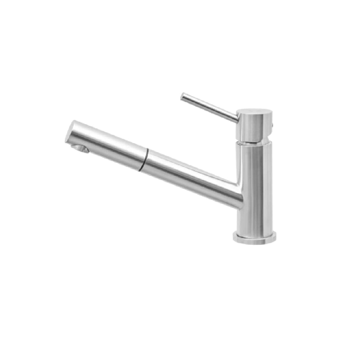 Vòi rửa chén nóng lạnh dây rút Inox 304 chính hãng Malloca