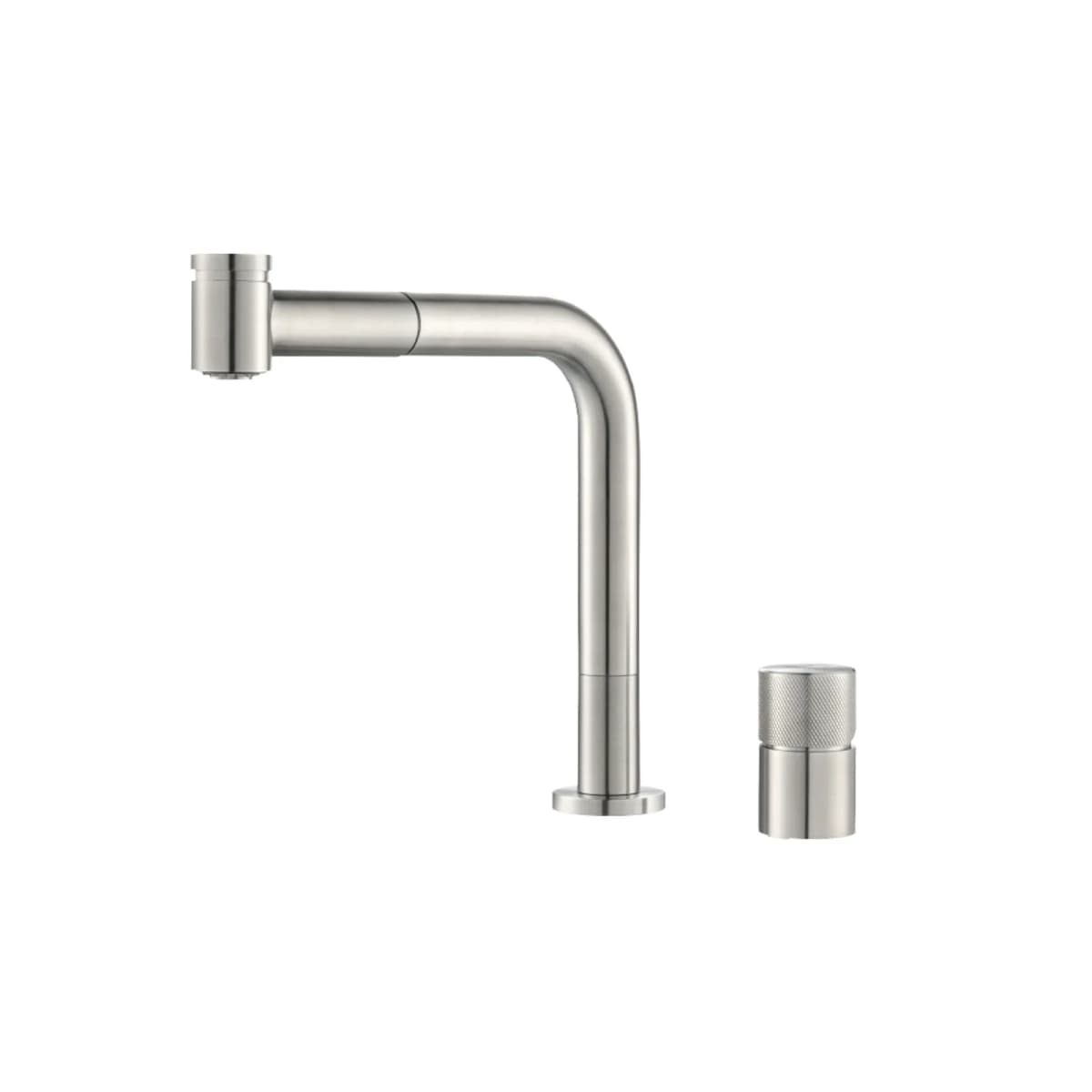 Vòi rửa chén nóng lạnh dây rút Inox 304 chính hãng Malloca