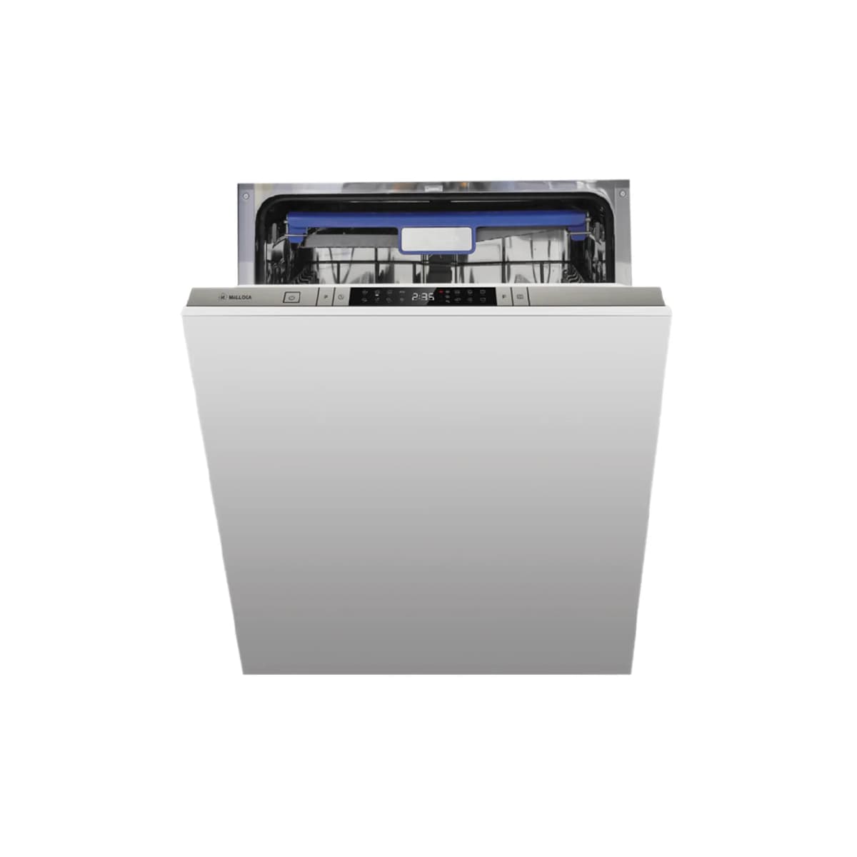 Máy rửa chén âm tủ 60 cm 14 bộ chén dĩa tự động mở cửa chính hãng Malloca