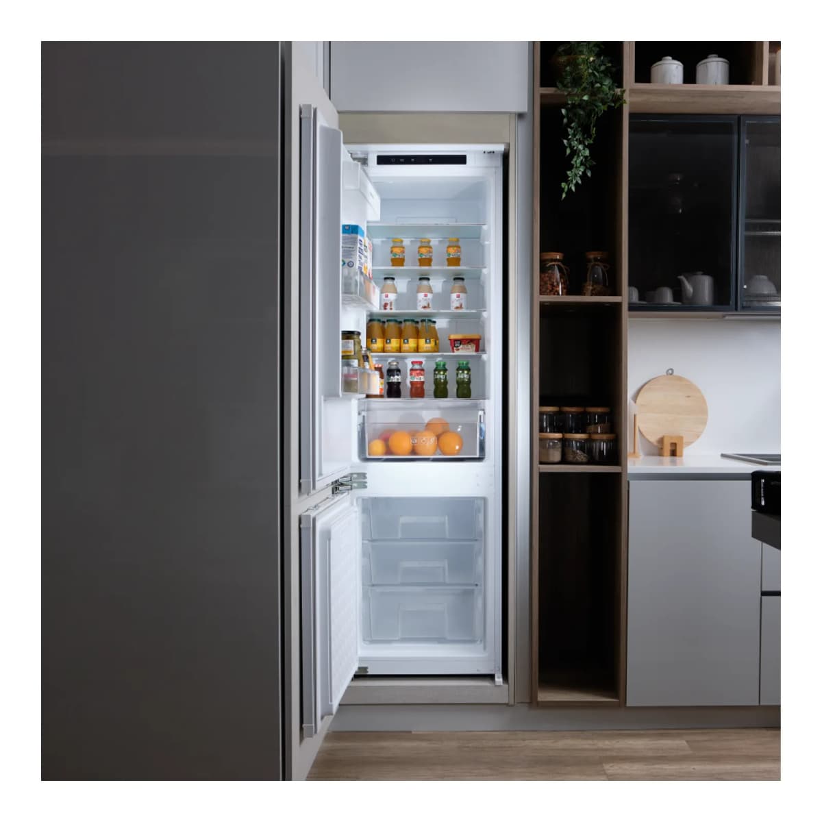 Tủ lạnh âm tủ 54 cm 236L chính hãng Malloca