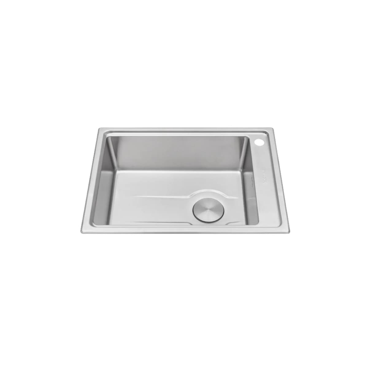 Chậu rửa chén 1 hố Inox 304 kích thước 66 cm - lắp âm hoặc lắp nổi chính hãng Malloca