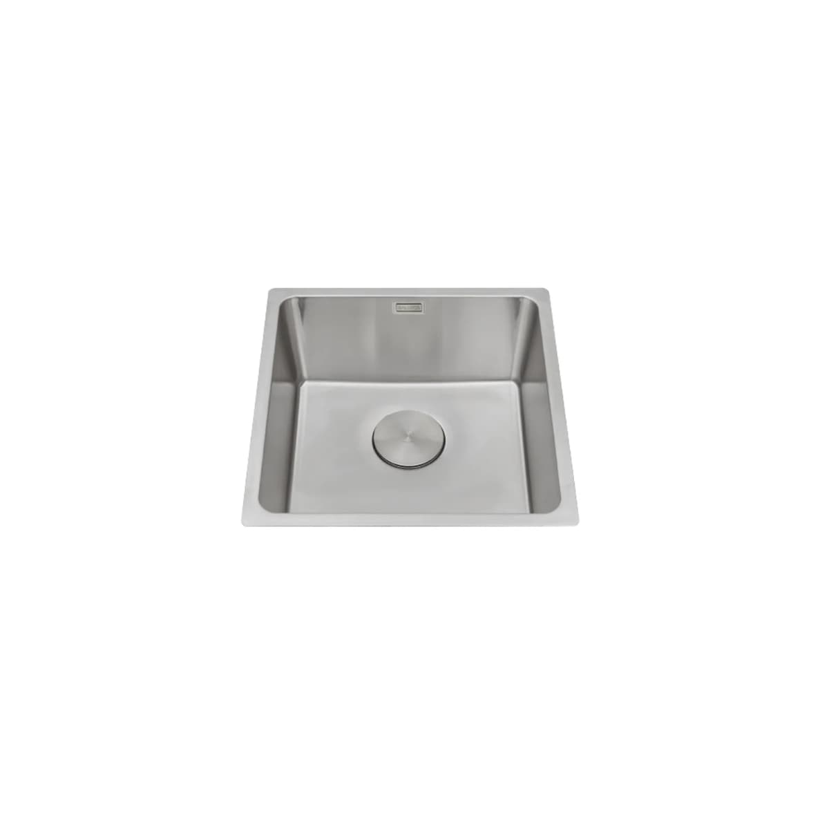 Chậu rửa chén 1 hố Inox 304 kích thước 44 cm - lắp âm hoặc lắp nổi chính hãng Malloca