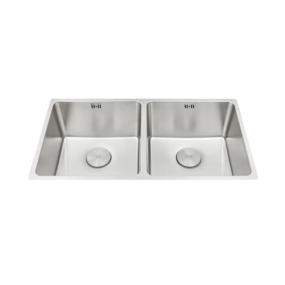 Chậu rửa chén 2 hố Inox 304 kích thước 75 cm chính hãng Malloca