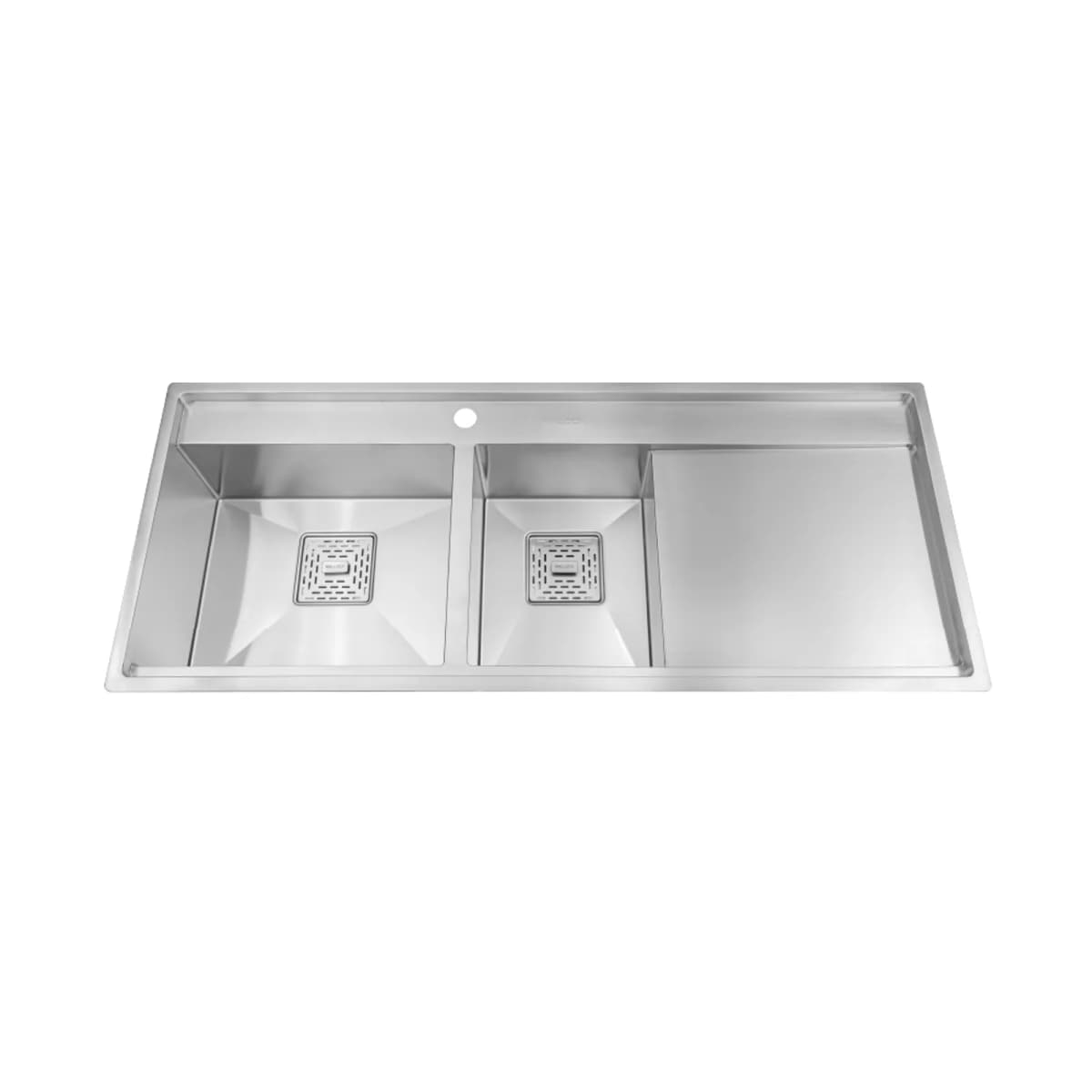 Chậu rửa chén 2 hố Inox 304 kích thước 116 cm chính hãng Malloca