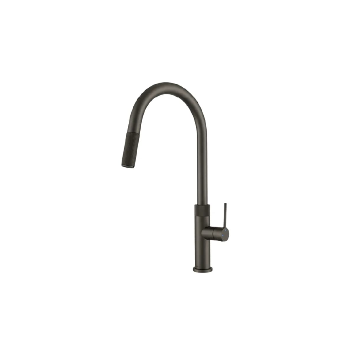 Vòi rửa chén nóng lạnh đồng thau mạ PVD Titan chính hãng Malloca