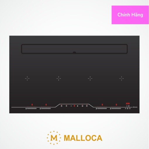 Malloca HIH-904 SLIM - Bếp 4 Từ Kết Hợp Máy Hút Mùi 87cm