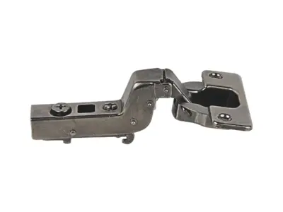 Bản lề Hafele Metalla SM 110° Màu Đen, có cơ chế đóng giảm chấn -  Lắp lọt lòng