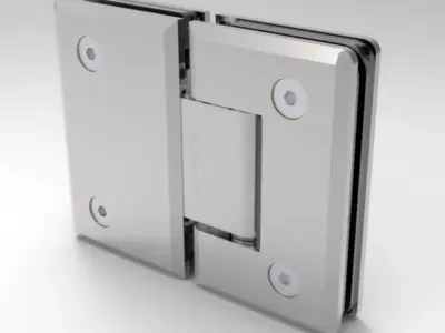Bản lề kính - kính 180° Hafele