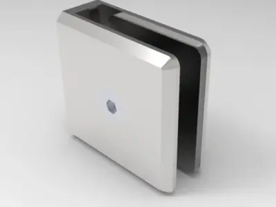 Kẹp kính tường 90° Hafele