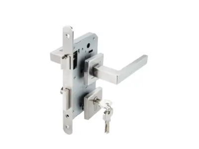Bộ tay nắm Hafele nắp chụp vuông kiểu chữ nhật