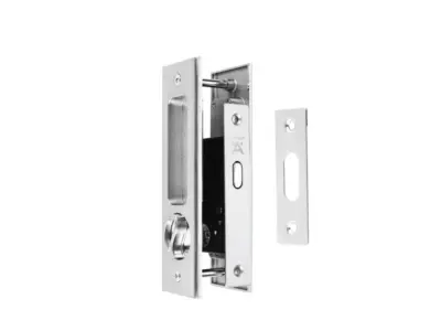 Bộ khóa kèm tay nắm hình chữ nhật Hafele