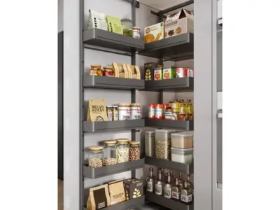 Rổ tủ đồ khô cánh bản lề Utensio Plus H2 504.68.382