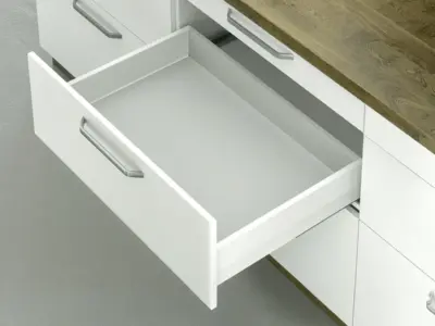 Ray hộp Hafele Matrix Box P Plus, chiều cao thành hộc 115 mm