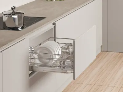 Rổ bát đĩa nan ovan Hafele - KASON FLEX 549.04.044