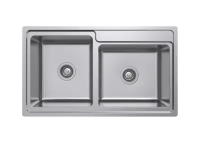 Chậu Inox Hafele HS20-SSN2S90L
