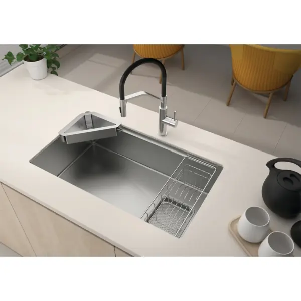 Chậu bếp Hafele - WS HS26-SSN1S-7644