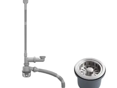 Bộ xả mới chậu 1 hộc SUS Hafele