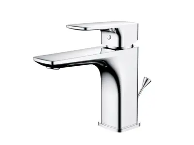 Vòi trộn Hafele Kobe 100 chrome có bộ xả kéo