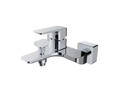 Bộ trộn Hafele nổi 2 đường nước Kobe chrome