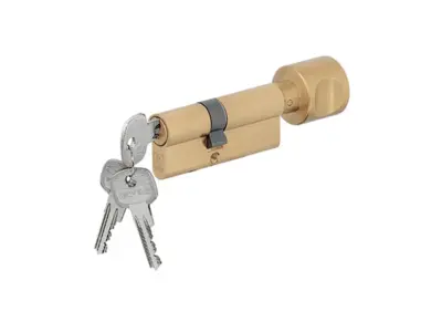 Ruột khóa Hafele 1 đầu chìa, 1 đầu vặn 65mm