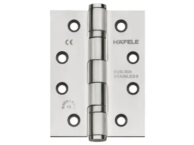 Bản lề lá Hafele chống cháy 127x89x3 - 2 vòng bi