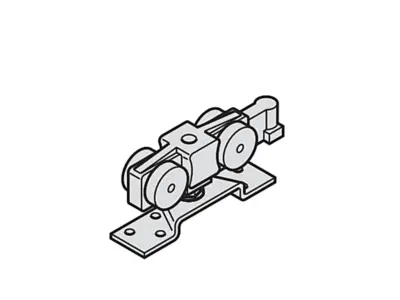 Bánh xe trượt Hafele 240 kg - Phụ kiện Slido classic 250-P