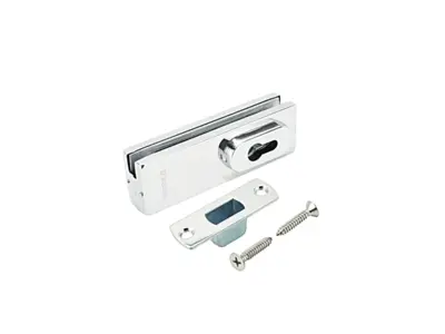 Khóa kẹp chân kính Hafele với lỗ ruột khóa PC