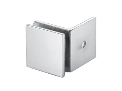 Kẹp kính tường Hafele 90° có đế