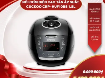Nồi cơm điện cao tần áp suất Cuckoo CRP-HUF10BS 1.8L