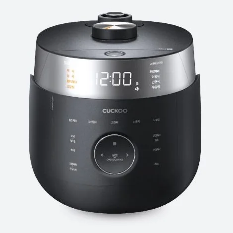 Nồi cơm điện cao tần áp suất kép Cuckoo CRP-LHTR0609F 1.08L (đen) bản xuất