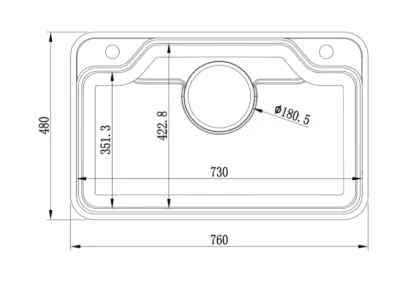Chậu Rửa EB – WSS7648