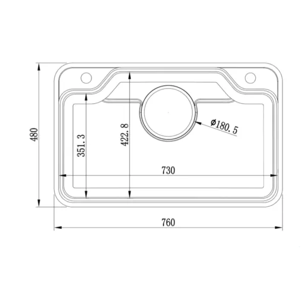 Chậu Rửa EB – WSS7648