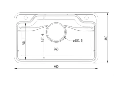 Chậu Rửa EB – WSS8048