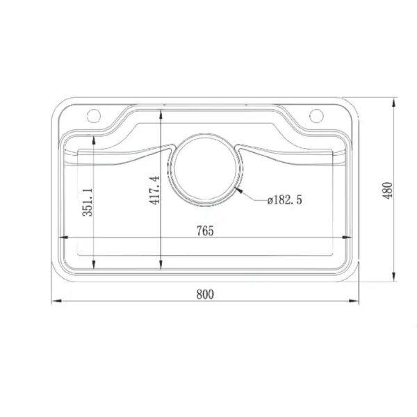 Chậu Rửa EB – WSS8048