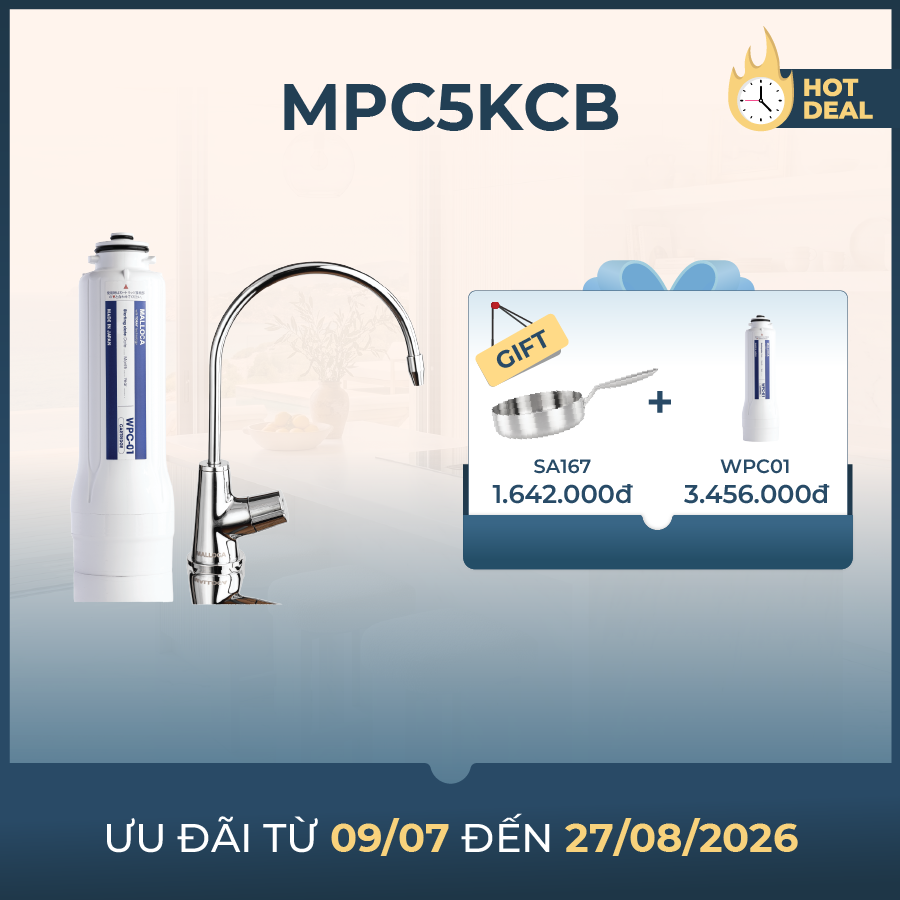 Bộ lọc nước Malloca MPC5KCB