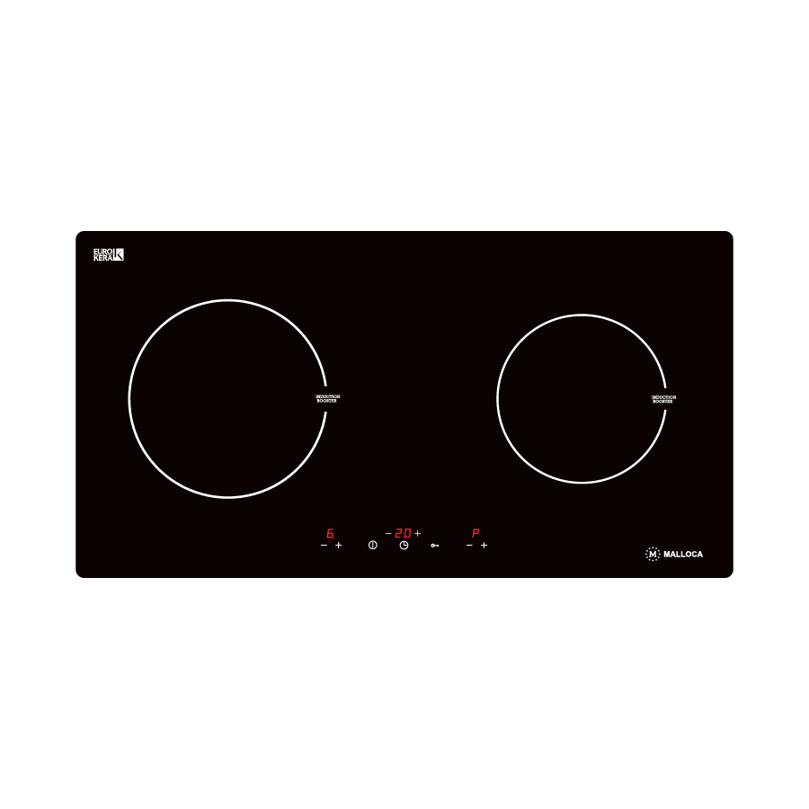 Bếp từ 2 từ nấu 72 cm Malloca MH02I