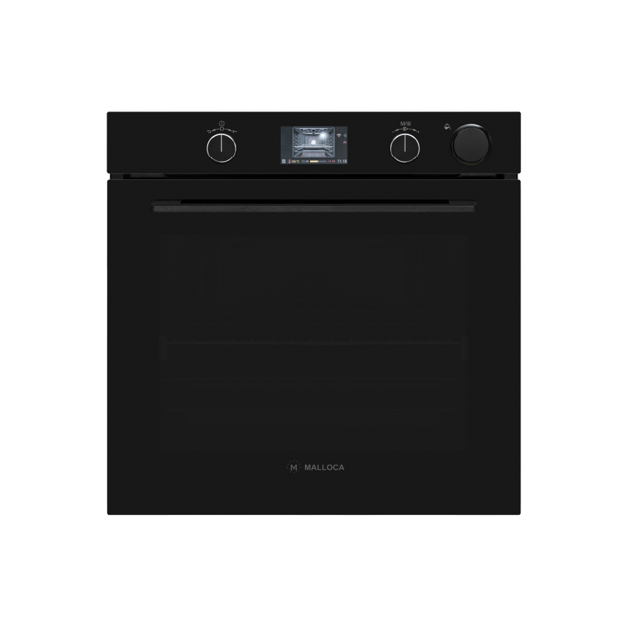 Lò nướng âm tủ 60 cm bù ẩm thủy phân dung tích 75L Malloca MSOB75TFT