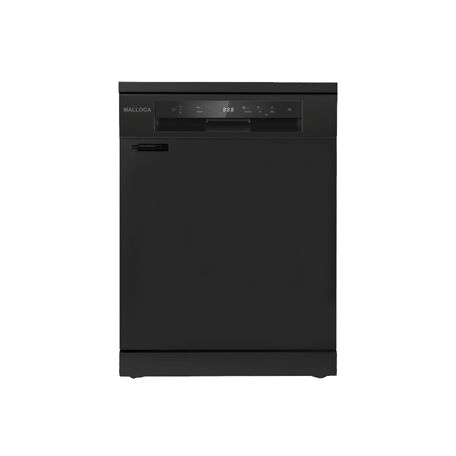 Máy rửa chén độc lập âm tủ 60 cm 15 bộ chén dĩa sấy khí nóng tuần hoàn Malloca MDW155035TD