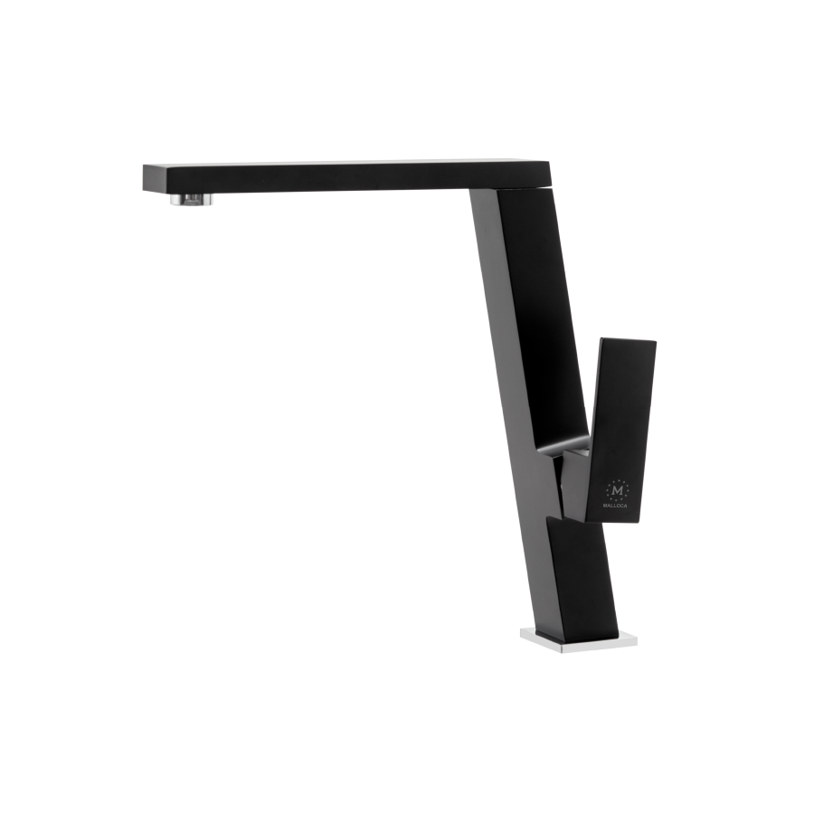 Vòi rửa chén nóng lạnh đồng thau sơn phủ Malloca K131BL
