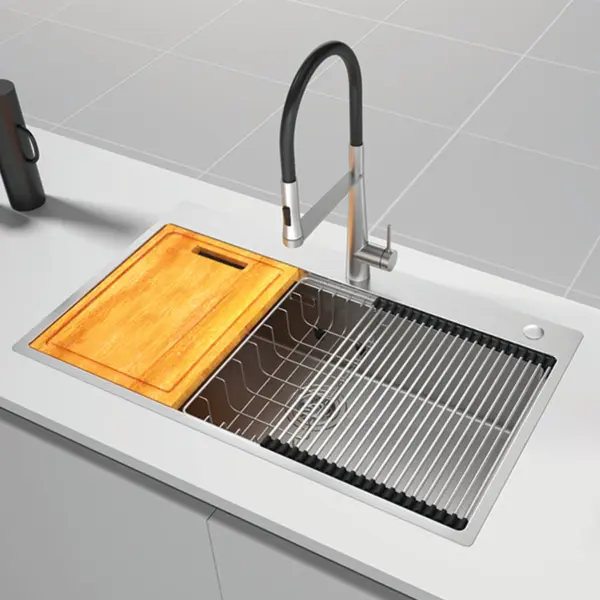 Chậu Inox Hafele WS R10 HS24-SSN1S-8650