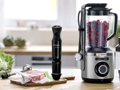 Vacuum sealing system for food.