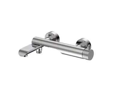 Bộ trộn nổi 2 đường nước Retro chrome
