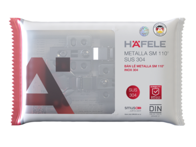 Bản lề Hafele DIY Inox 304 giảm chấn