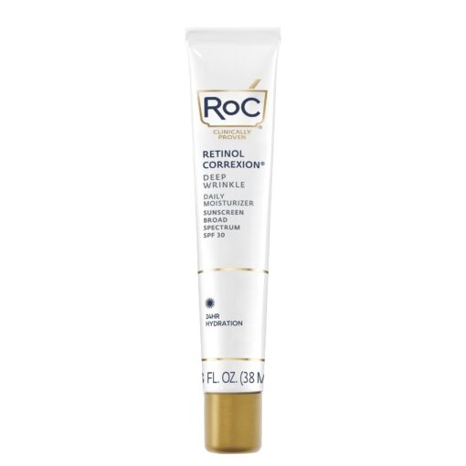 Set Kem Roc Retinol Correxion Day Cream With Spf 30 &Amp; Vitamin C Serum