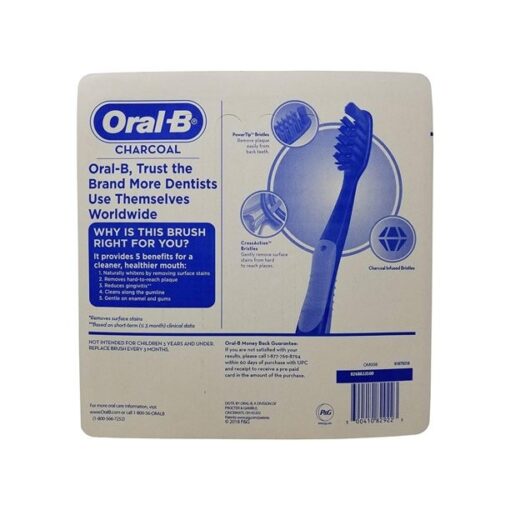 Bàn Chải Đánh Răng Oral-B Charcoal 6 Bàn Chải